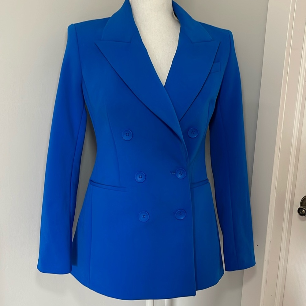 Express double breasted blazer